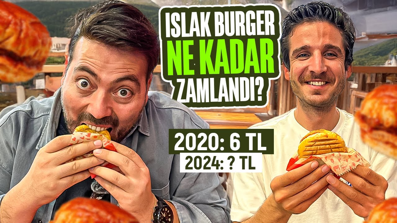 İSTANBUL&rsquo;UN EN İYİ ISLAK HAMBURGERCİLER! NE KADAR ZAMLANDI?