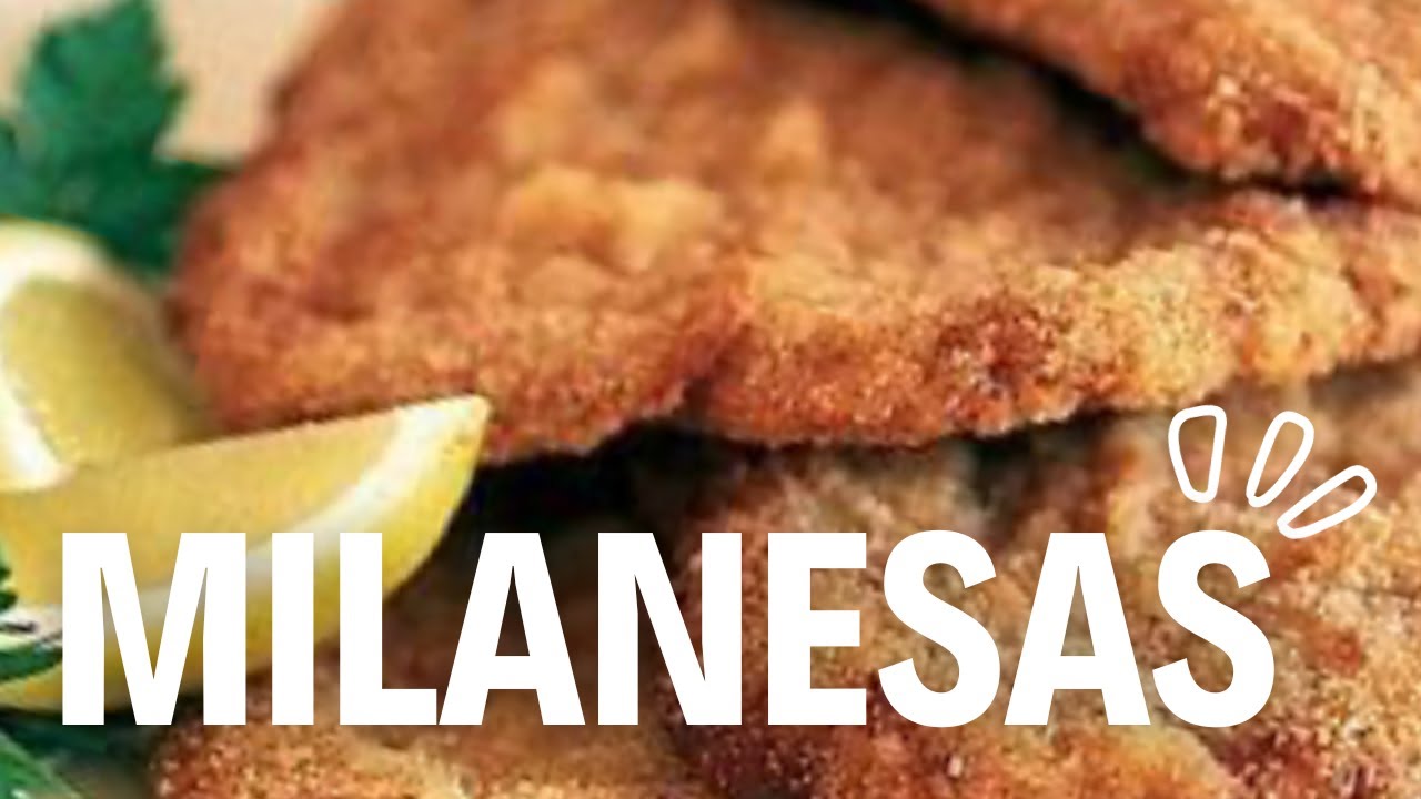 Milanesas sin gluten, super facil !