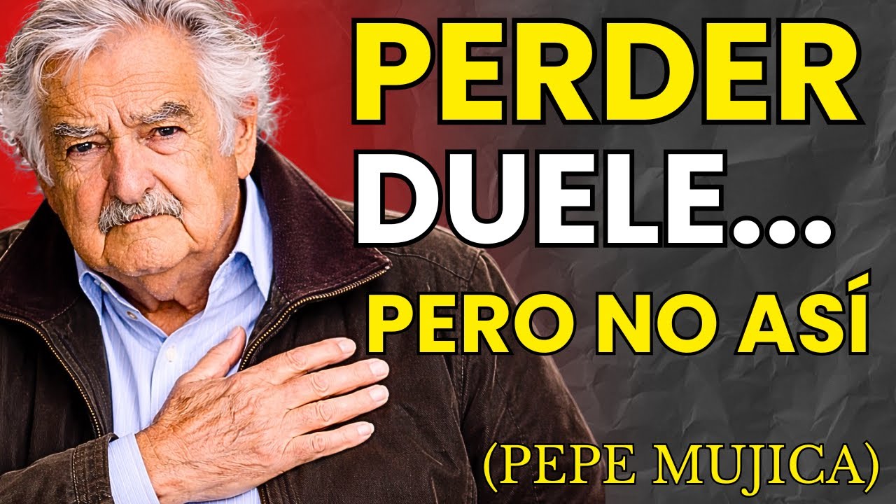 Lo que NADIE TE ENSEÑÓ en TU VIDA sobre APRENDER a PERDER y SOLTAR | Pepe Mujica