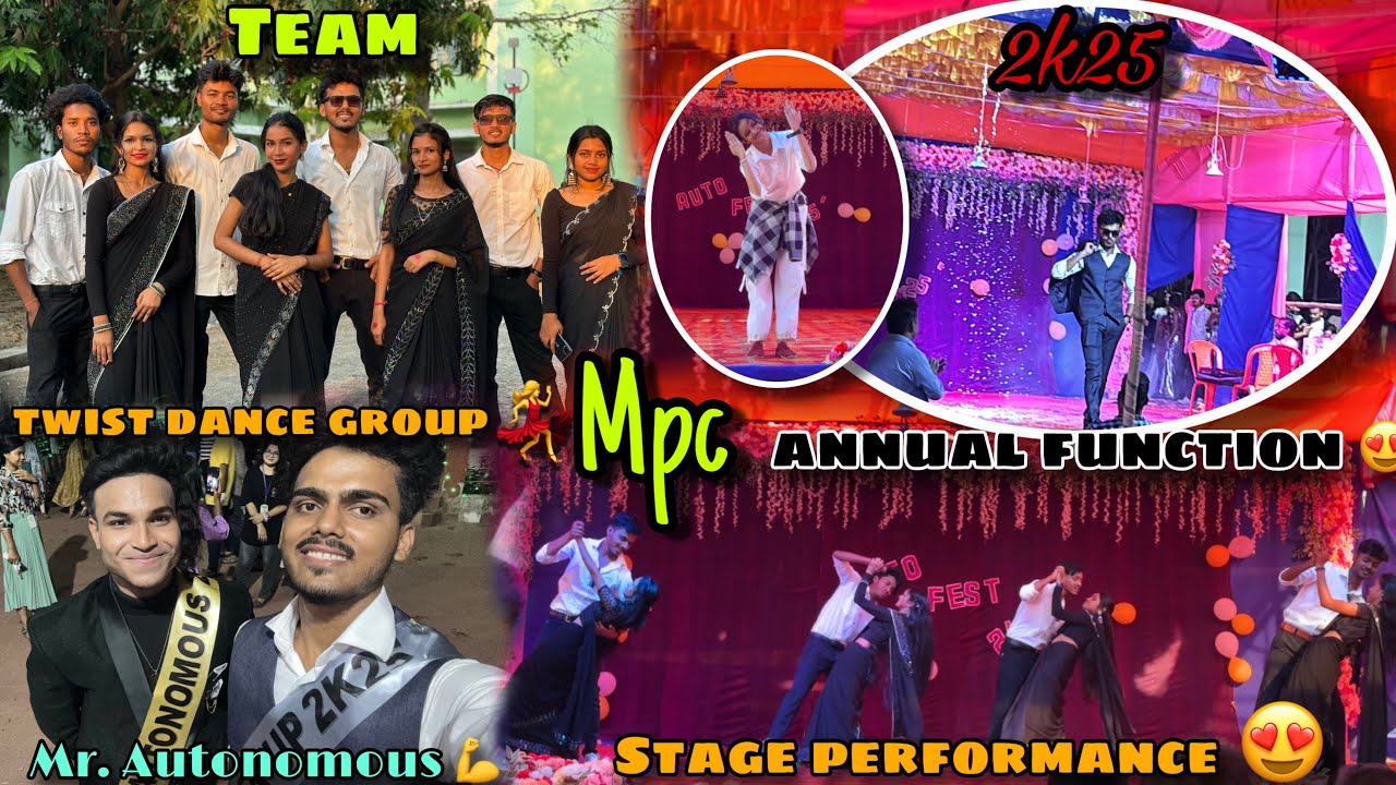 Mpc ରେ ଏତେ ସୁନ୍ଦର Function ହୁଏ😍| Day-3 annual function✌️|#function #collegevlog #viralvideo #odisha