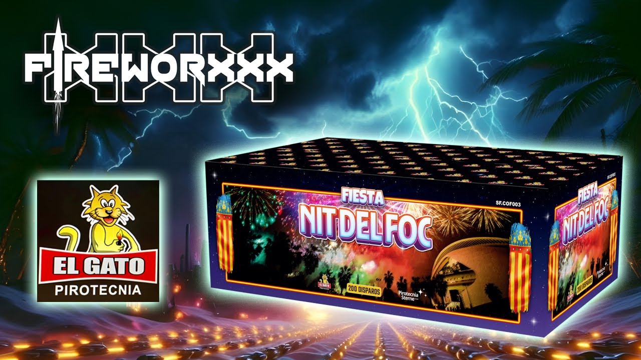 El Gato Feuerwerk Nit Del Foc | Fireworxxx Emmerich