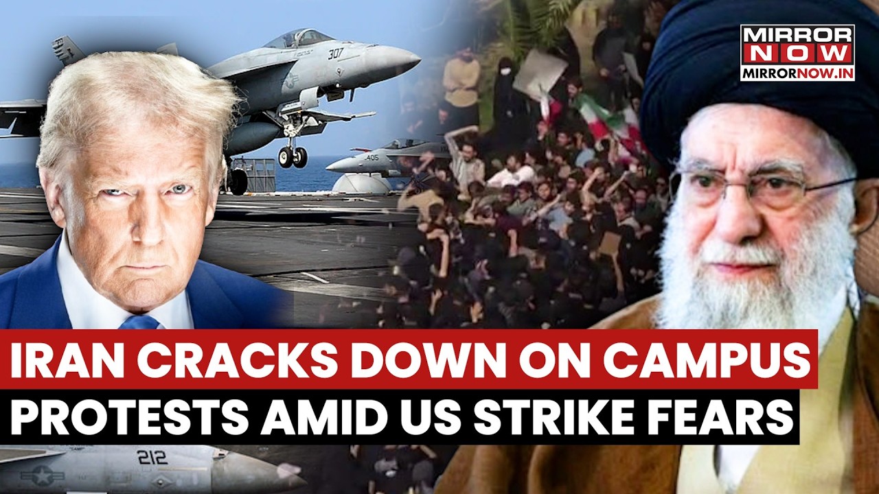 Iran Cracks Down On Raging Campus Protests, IRGC With Weapons Deployed Amid Trump's Strike Threat?