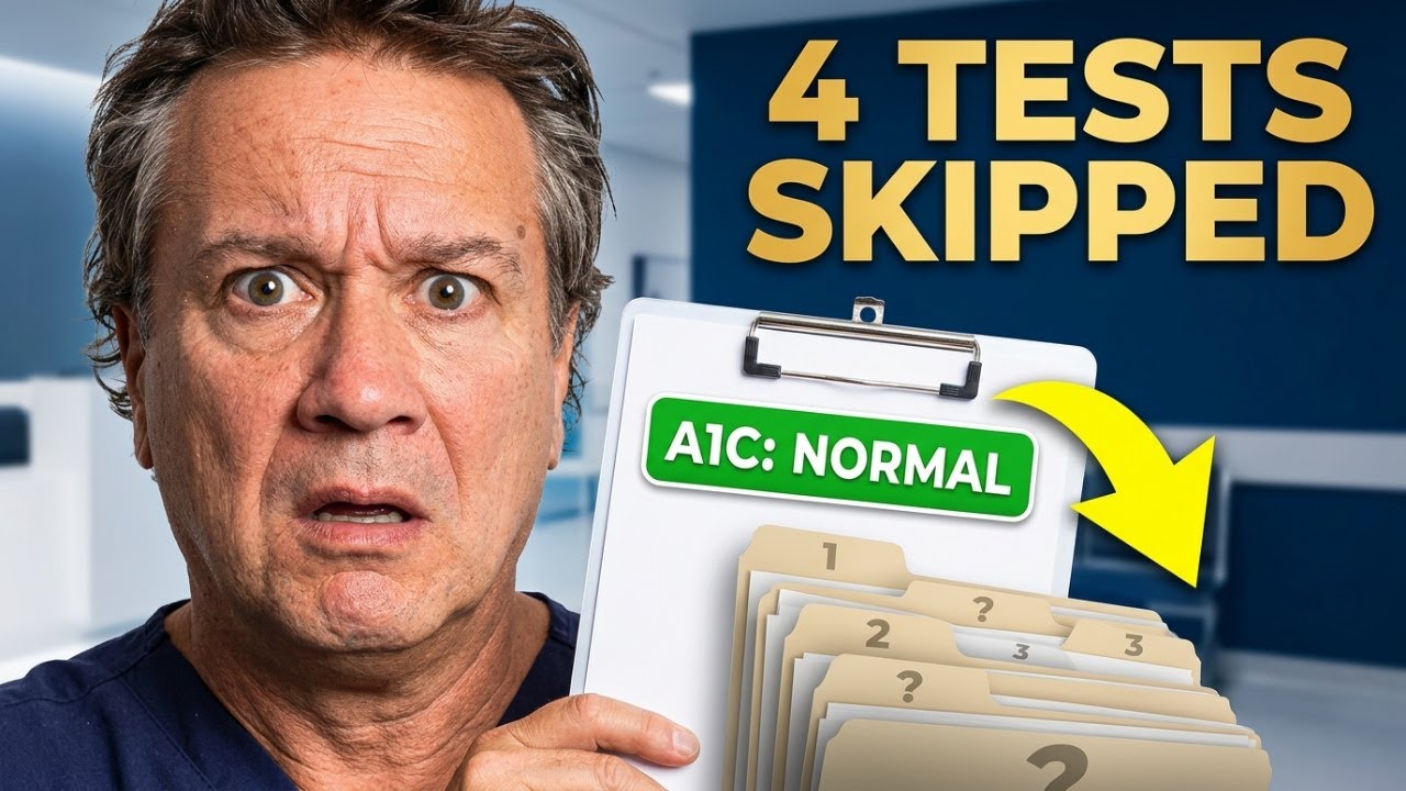 4 Blood Sugar TESTS Most Doctors DON'T ORDER (But Should)