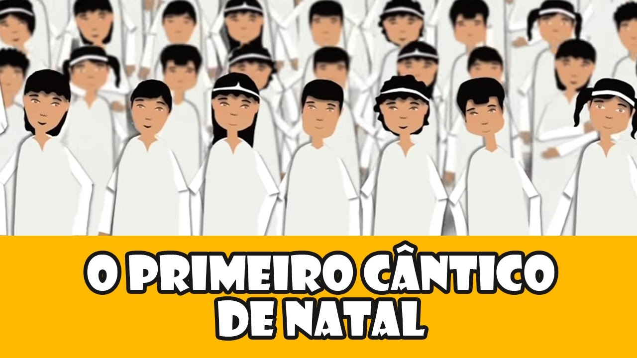 DESENHOS BÍBLICOS - O PRIMEIRO CÂNTICO DE NATAL PARA JESUS