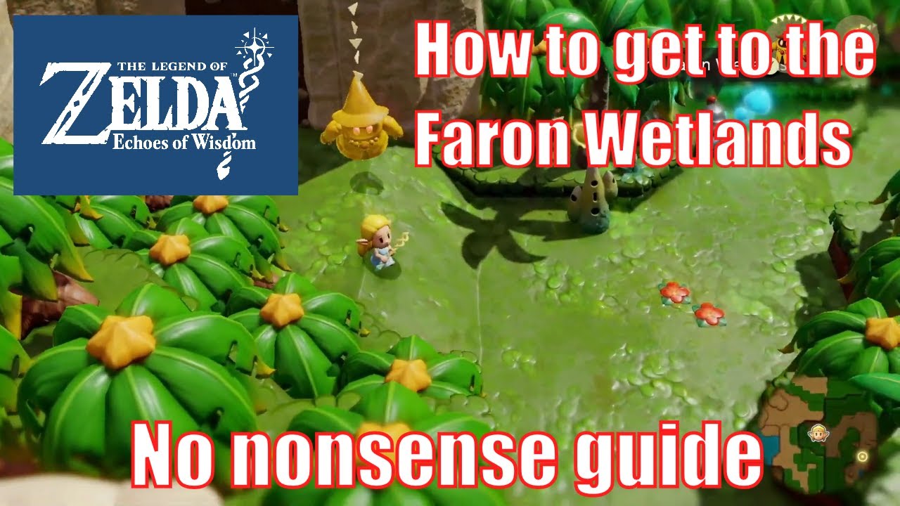 How to get to the Faron Wetlands guide | Zelda: Echoes of Wisdom