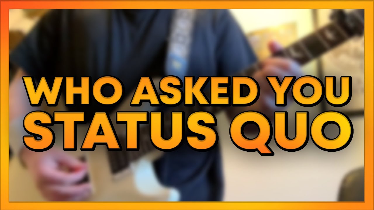 Status Quo - Who Asked You (Guitar Cover)