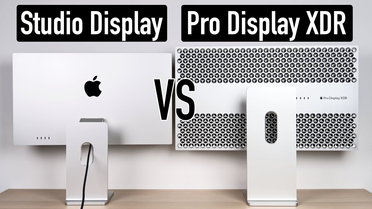 Apple Studio Display vs Pro Display XDR - ein ausführlicher Vergleich