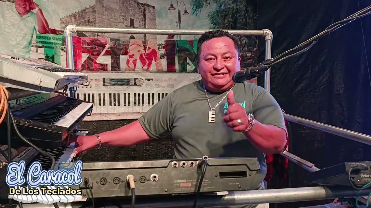 El Caracol De Los Teclados: Flaca- La Cacerola #baile #envivo