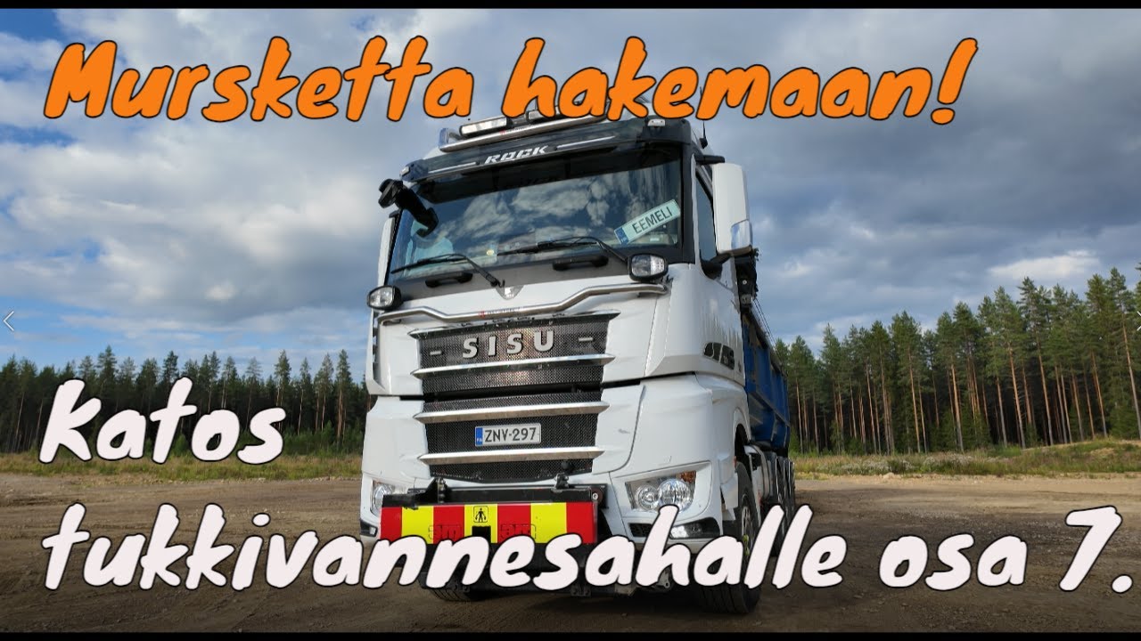 Mursketta hakemaan - Katos tukkivannesahalle - Osa 7