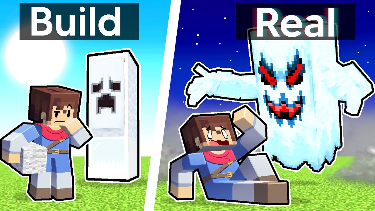 Minecraft, но СТРАШНЫЕ ЗДАНИЯ СТАНОВЯТСЯ РЕАЛЬНЫМИ!