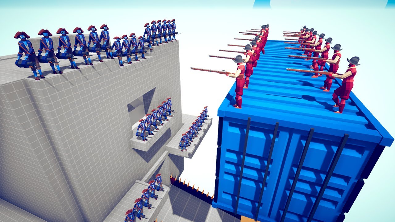 Container vs Tower Takeover Tournament | Totally Accurate Battle Simulator TABS