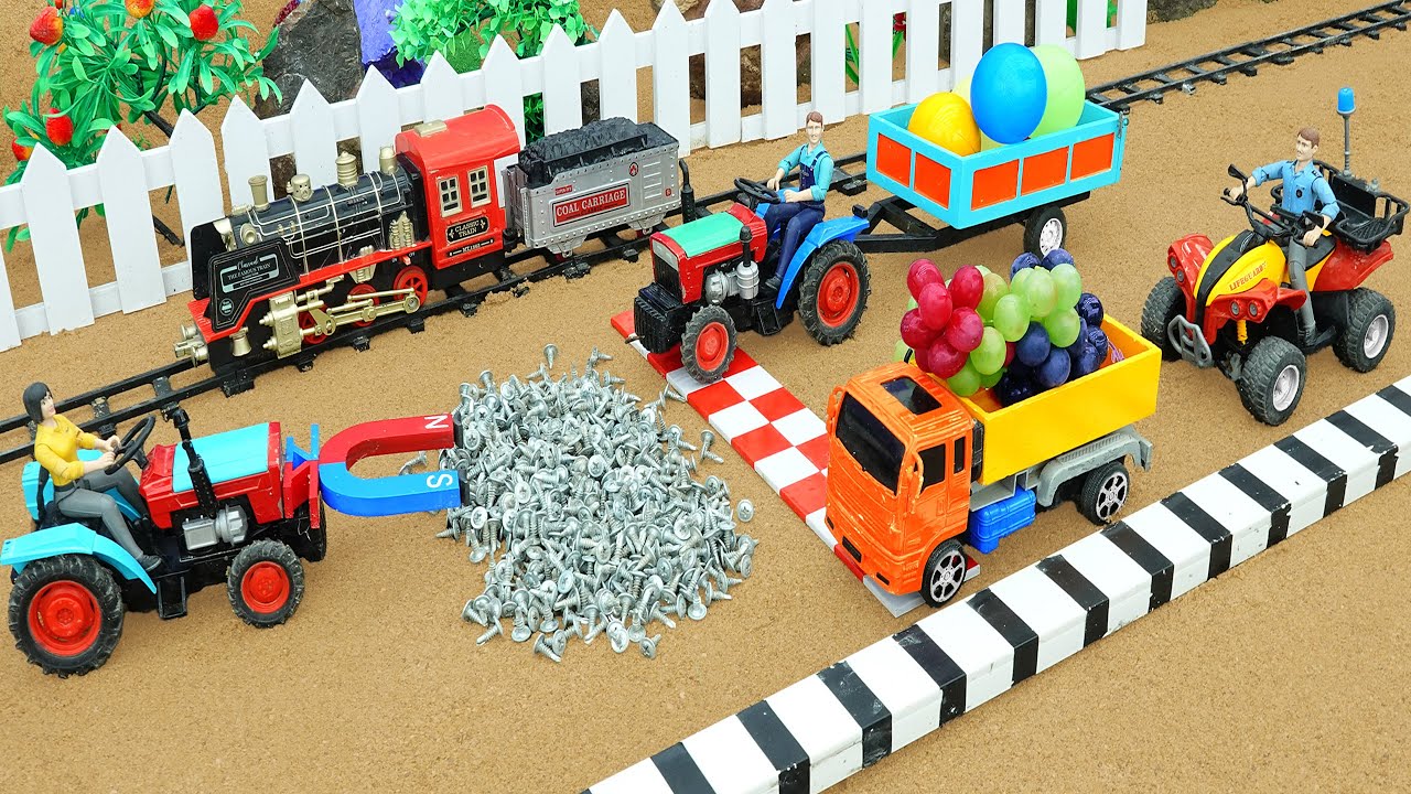 Diy mini tractor bulldozer for concrete road construction | Construction vehicles, road rollers#53