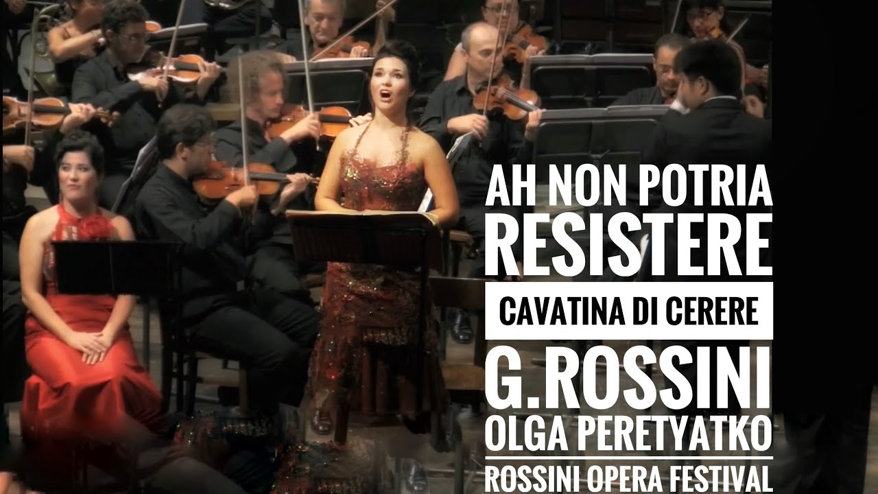 “Ah non potria resistere” (каватина Церере) —  Ольга Перетятько