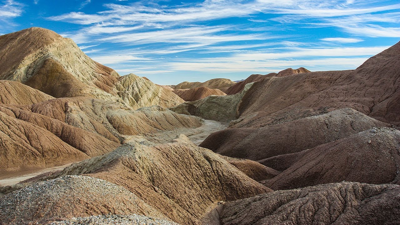 Hills of the Moon in Anza-Borrego