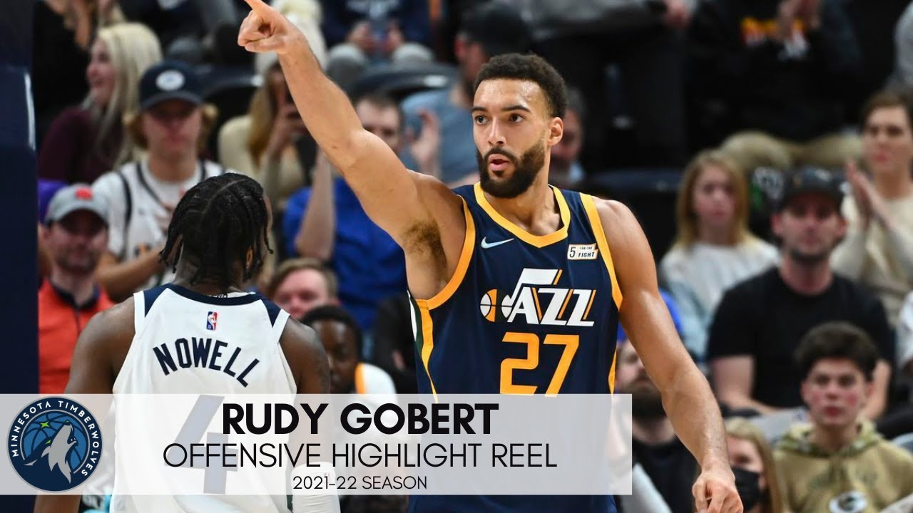 Rudy Gobert | Offensive Highlight Reel | 2021-22 Season