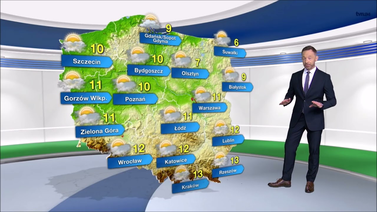 Prognoza pogody na TVN Meteo (01.03.2026)