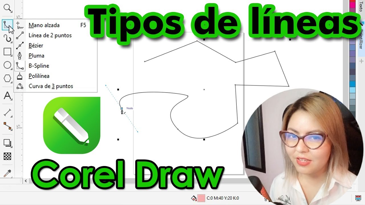 Tipos de lineas en Corel Draw