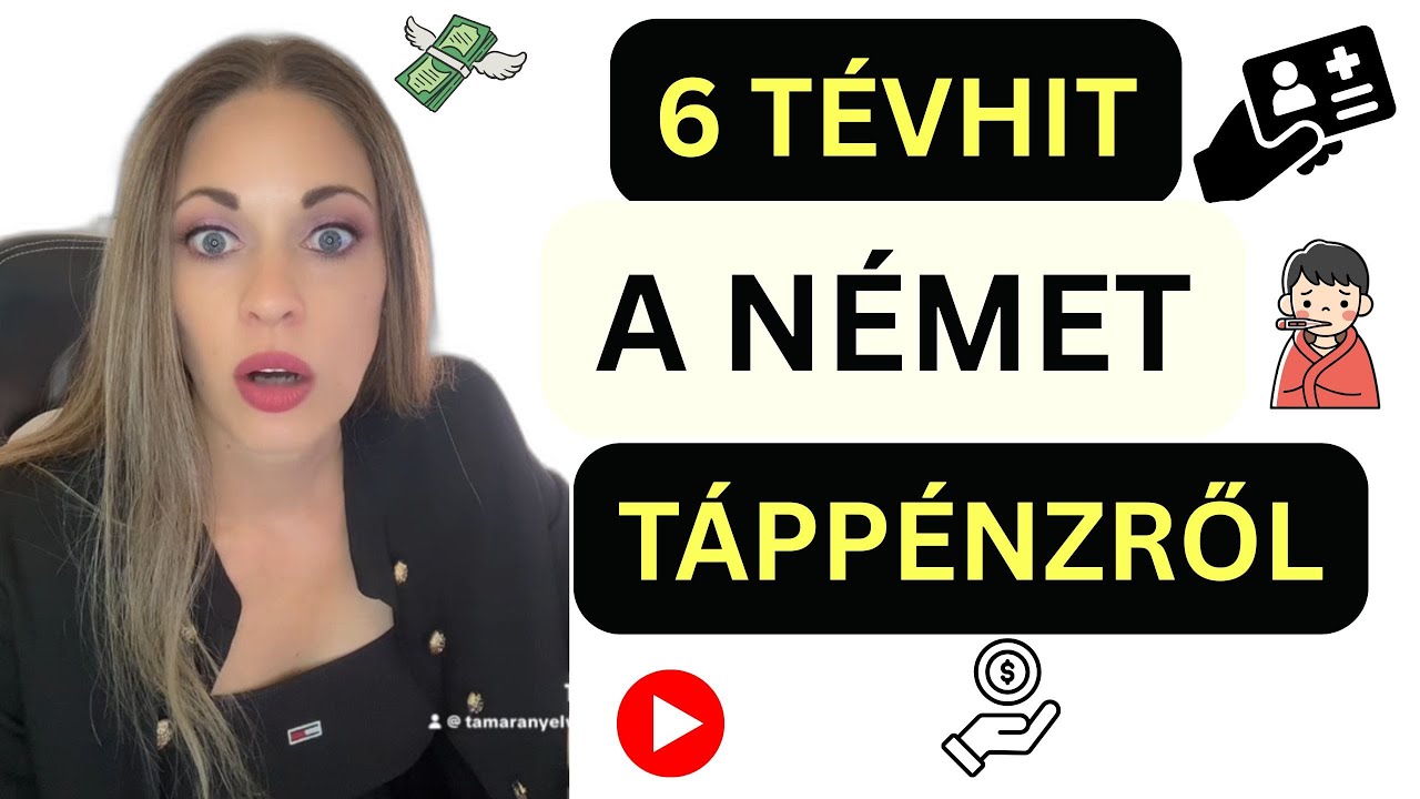 6 TÉVHIT a német táppénzről – ezt a legtöbben rosszul tudják!