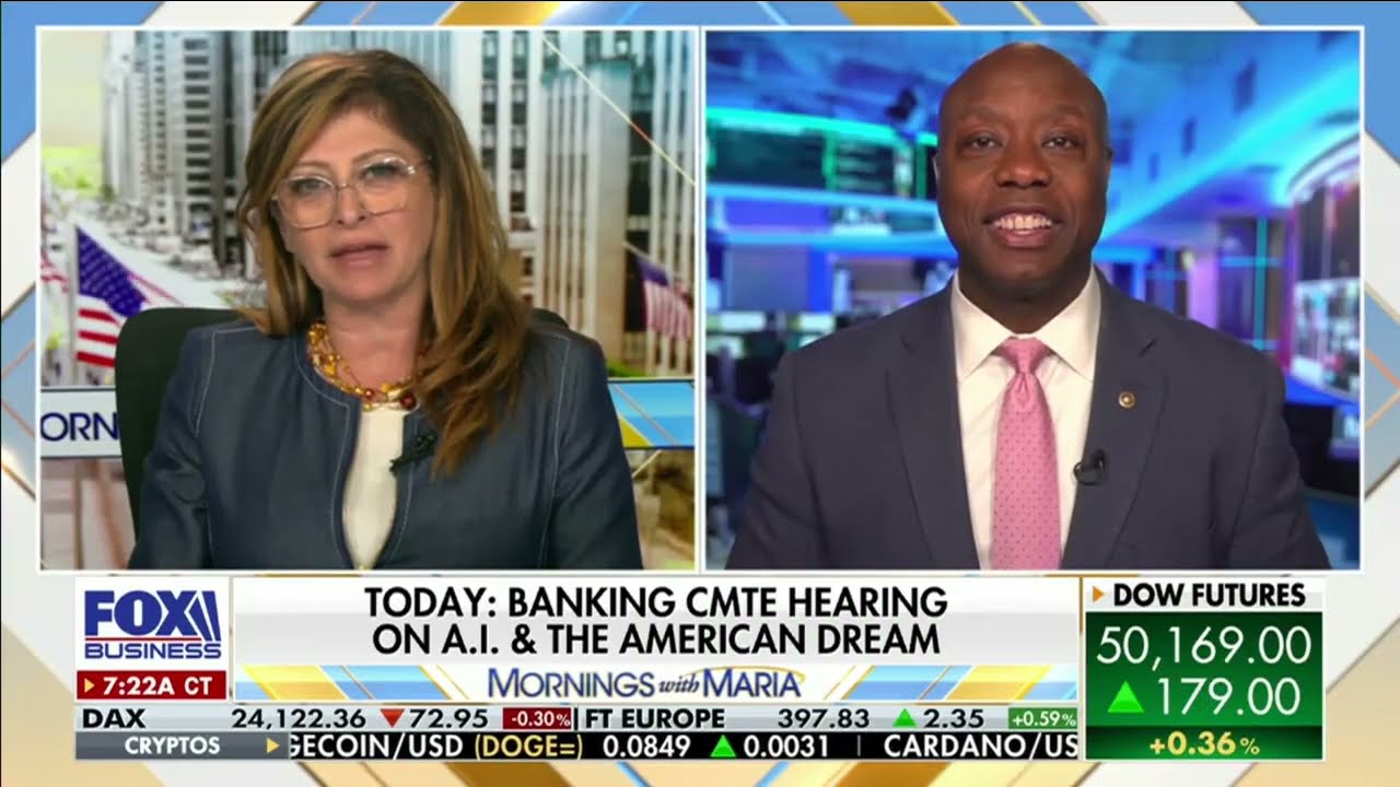 Chairman Tim Scott Highlights Clarity Act, Previews Senate Banking AI Hearing