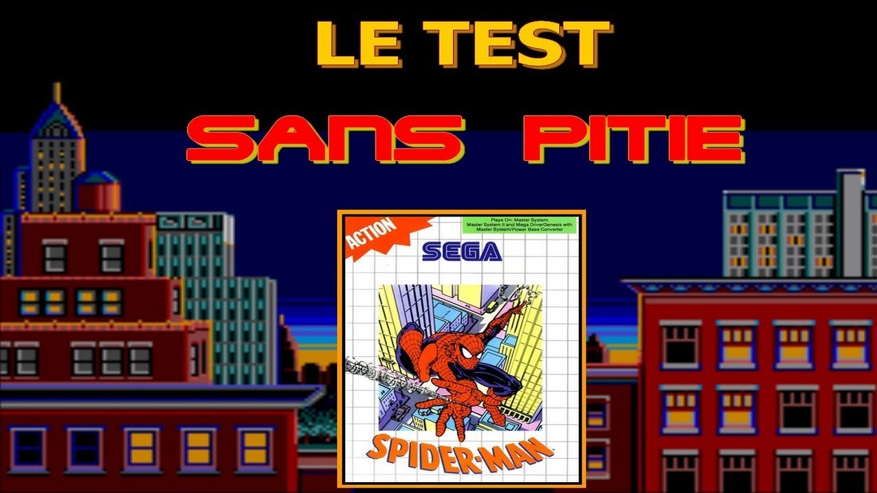 SEGA MASTER SYSTEM: SPIDER MAN 🕷️🕸️