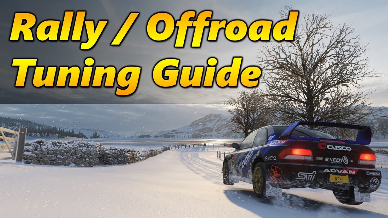 Forza Horizon 4 Rally / Offroad Guide | How to Tune and Drive