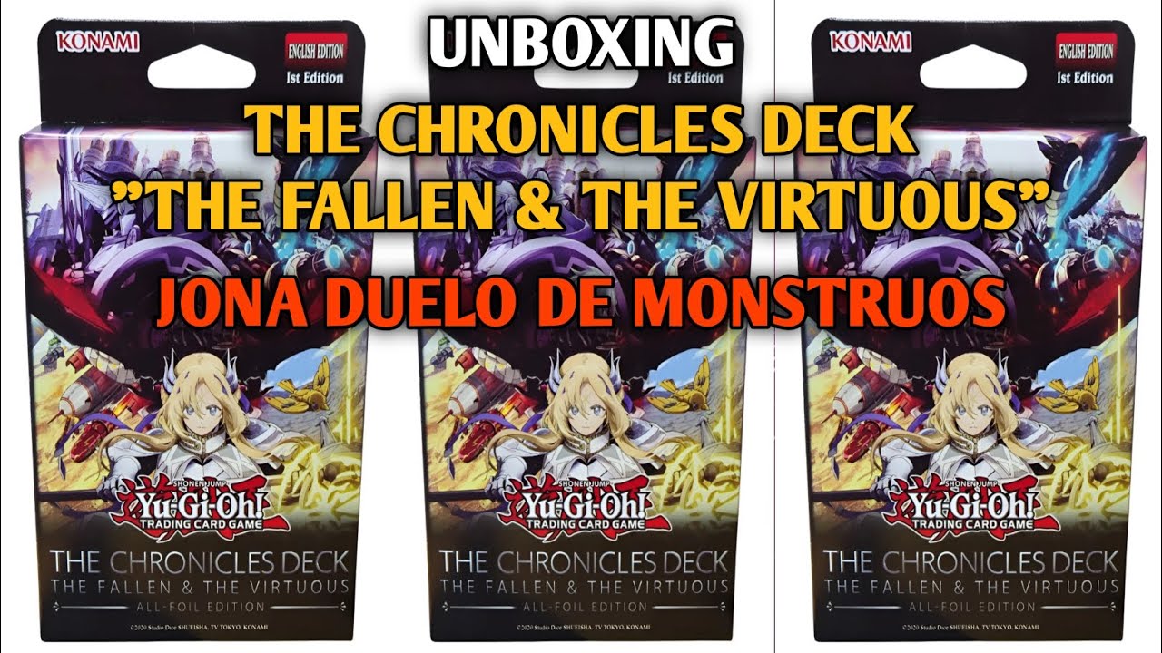 Unboxing Deck Albaz Strike (The Chronicles Deck The Fallen & The Virtuous) Yu-Gi-Oh 27-10-25