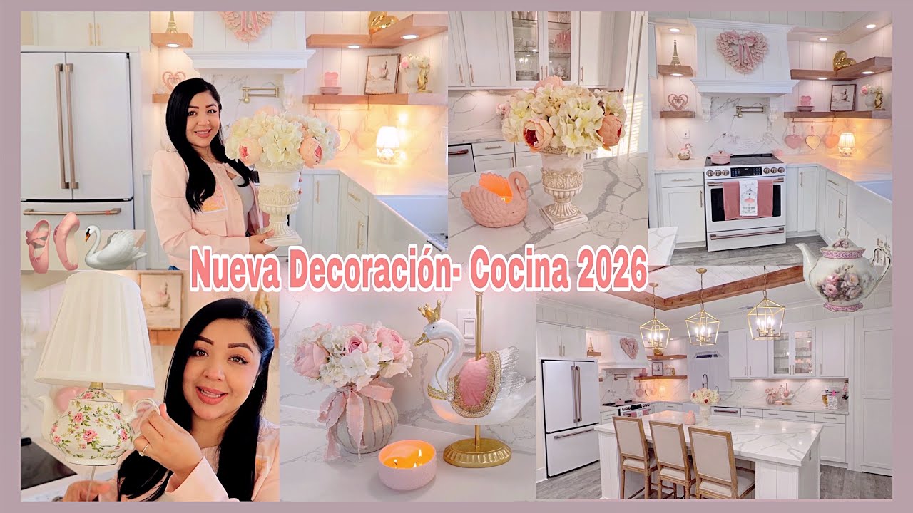 Nueva Decoración De Mi Cocina 🦢🩰San Valentín 2026 🎀