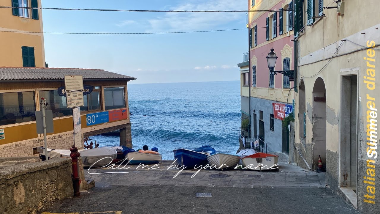 🐟 Italian Summer diaries • CMBYN summer ⚓️ exploring Nervi, Porto fino - morning swims