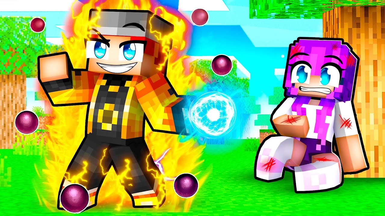 Playing as a PROTECTIVE NARUTO in Minecraft!