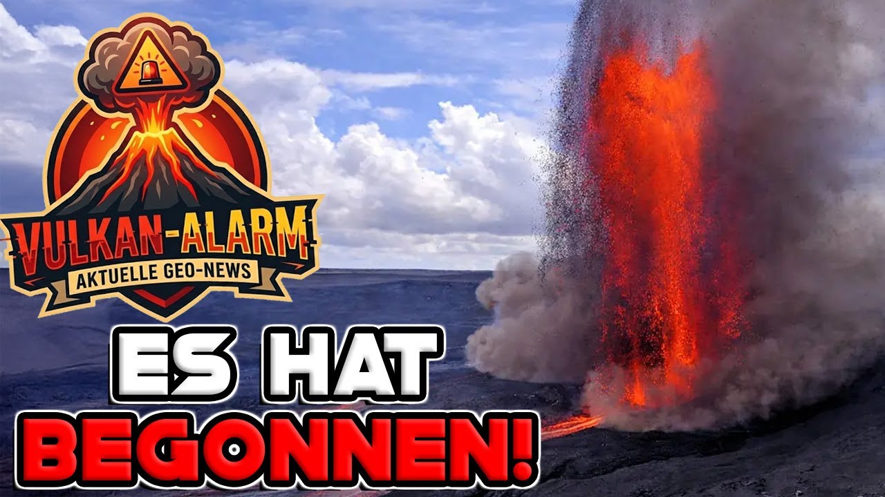 VULKANALARM!🚨 VULKANAUSBRUCH IN DEN USA!😱 200 Meter hohe Lavafontäne! - Erdbeben in Darmstadt!