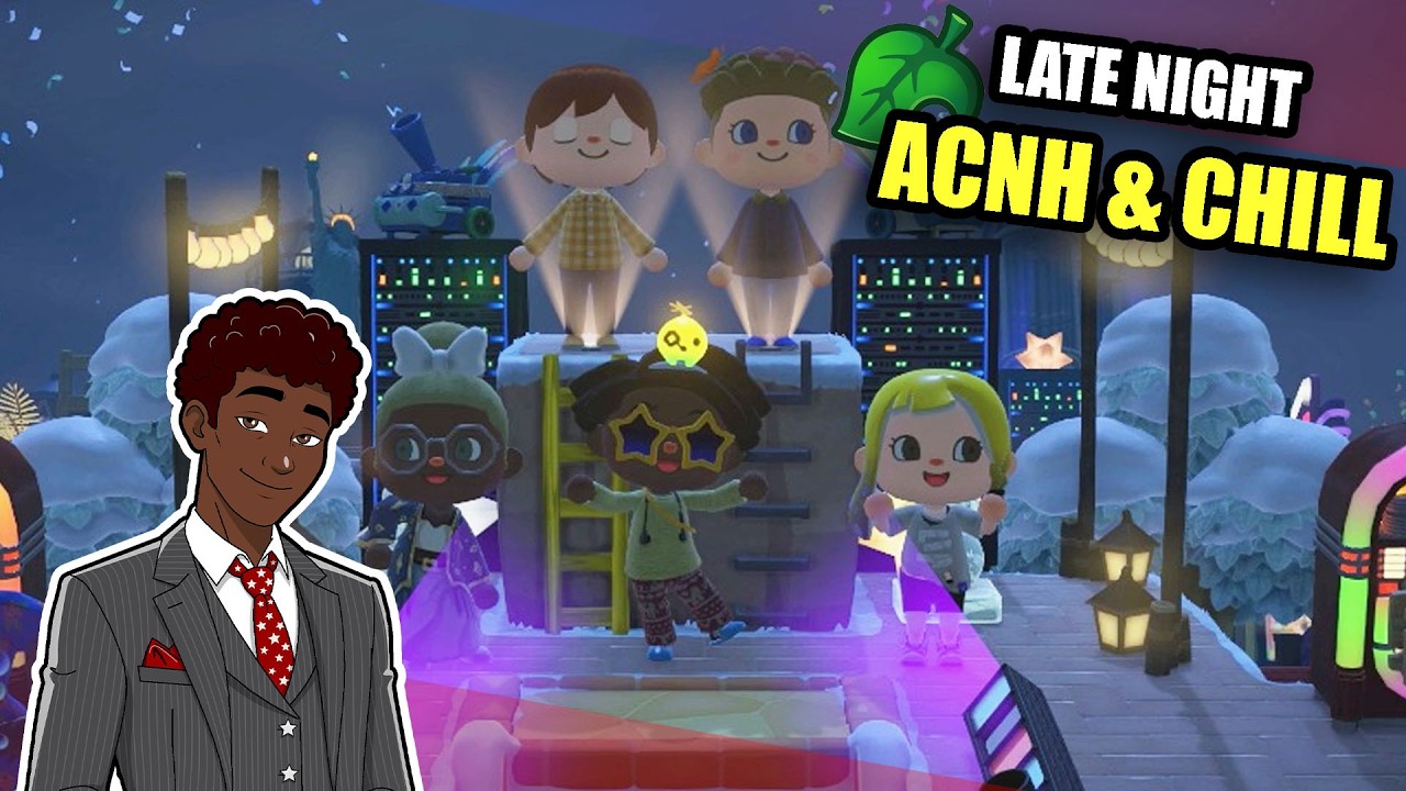 🔴LIVE - 🏝️ Late Night Relaxation - Animal Crossing New Horizons #live #acnh