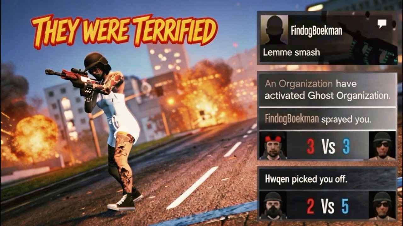 These GRIEFERS were TERRIFED of me! [GTA Online]