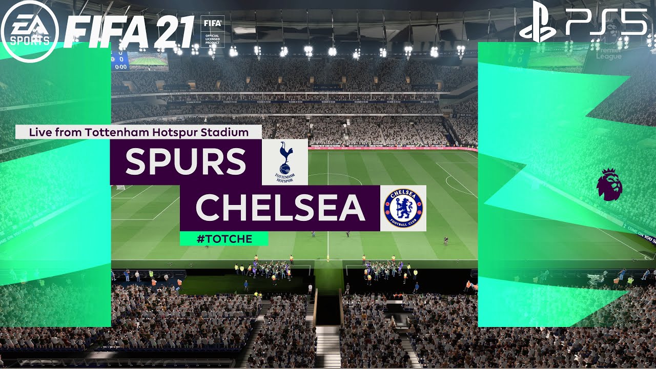 FIFA 21 PS5 | Tottenham Hotspur Vs Chelsea | Premier League 2021/22