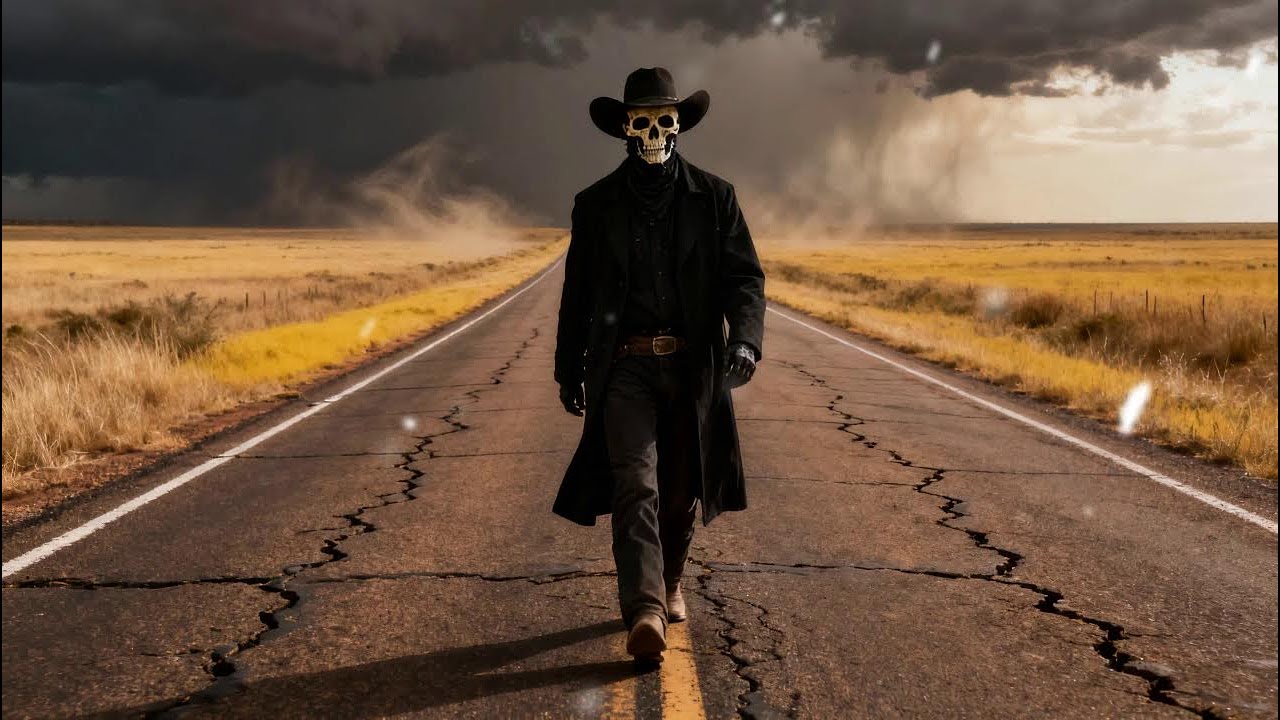 Dark Country Ride with No Destination