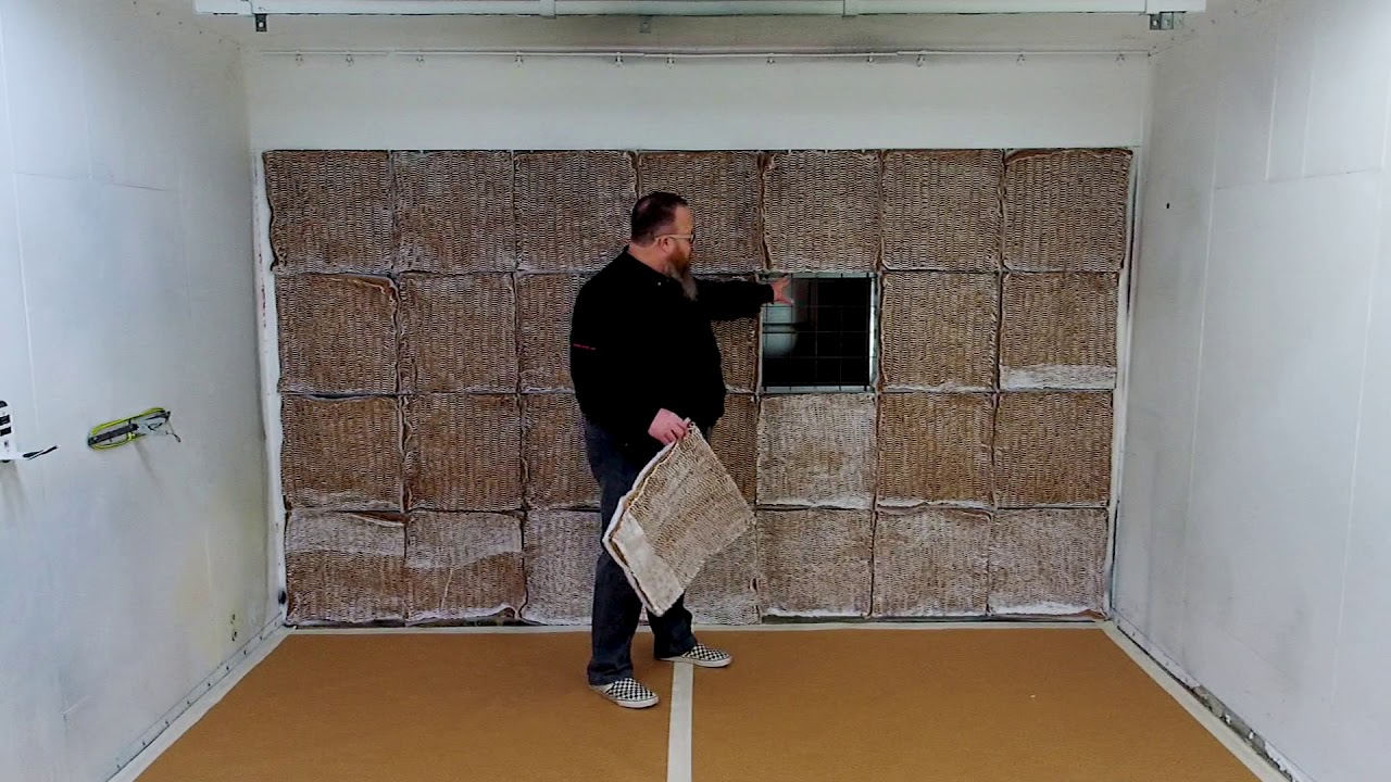 Paper Filter Installation with Air Power