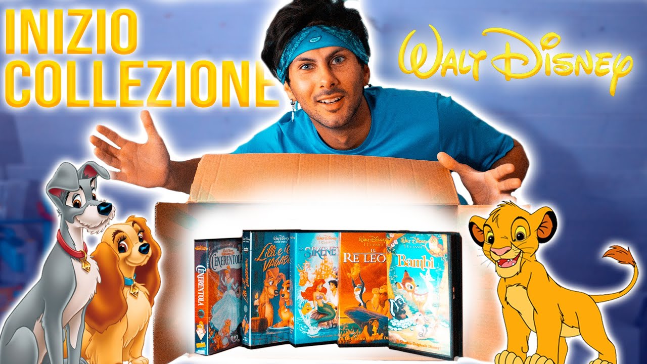 Inizia la COLLEZIONE delle VHS DISNEY | Me ne hanno regalate