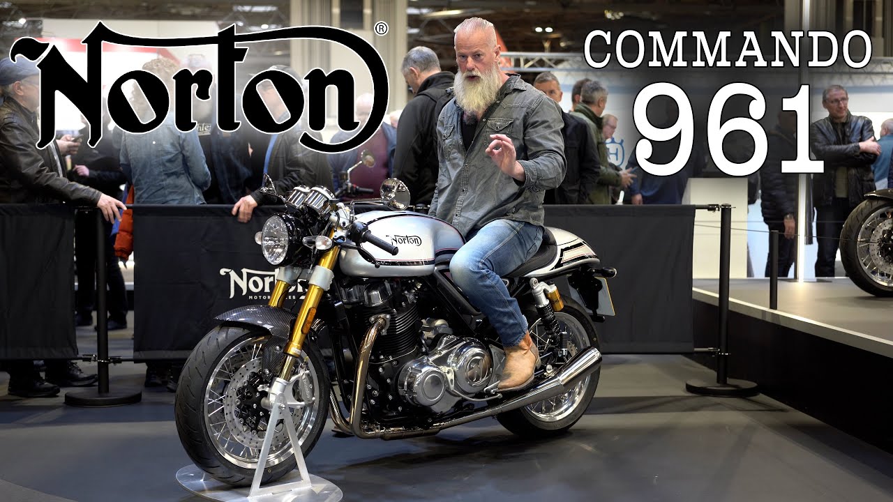 Norton Commando 961: More Than a Cafe Racer? First Look & V4SV Superbike.