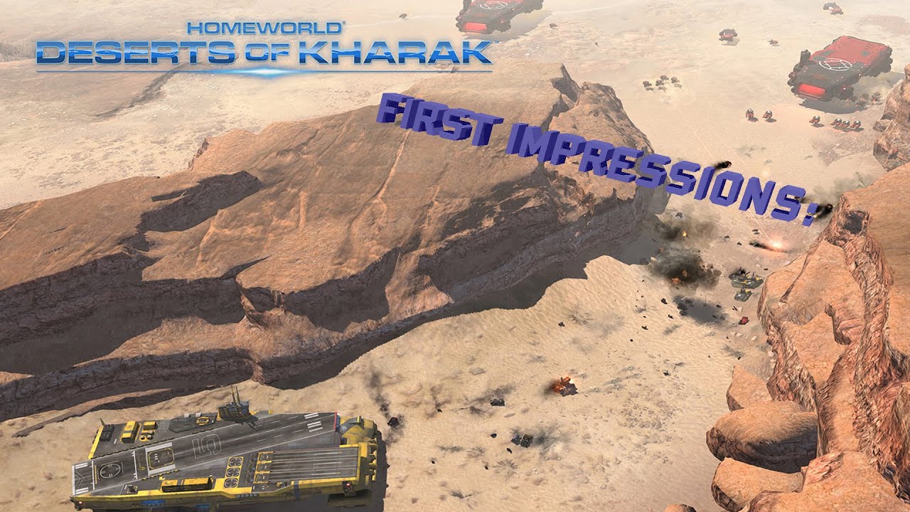 Homeworld: Deserts of Kharak - First Impressions