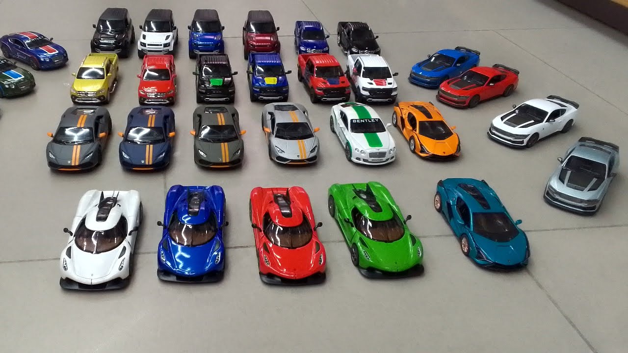 Unboxing All MetalsCars & Jeep attack with ASMR #toys #asmr #rc #toycars #car #shorts #police #jeep
