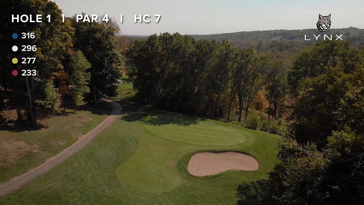 Lynx Golf Club - Hole 1 Flyover