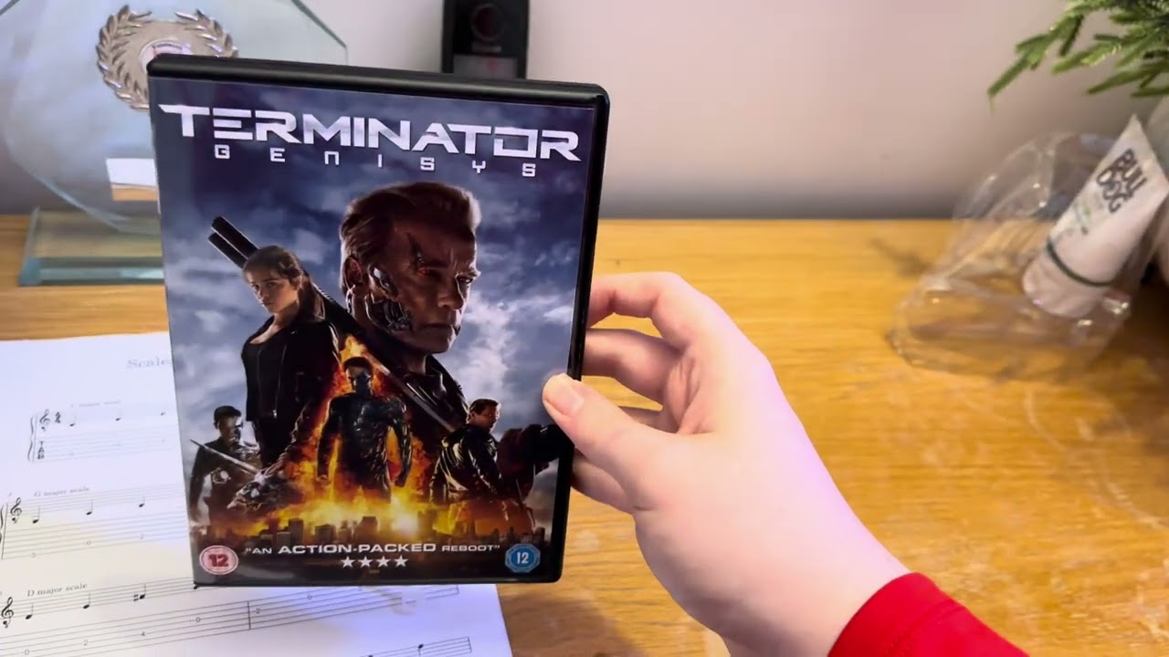Terminator Genisys (UK) DVD Unboxing 