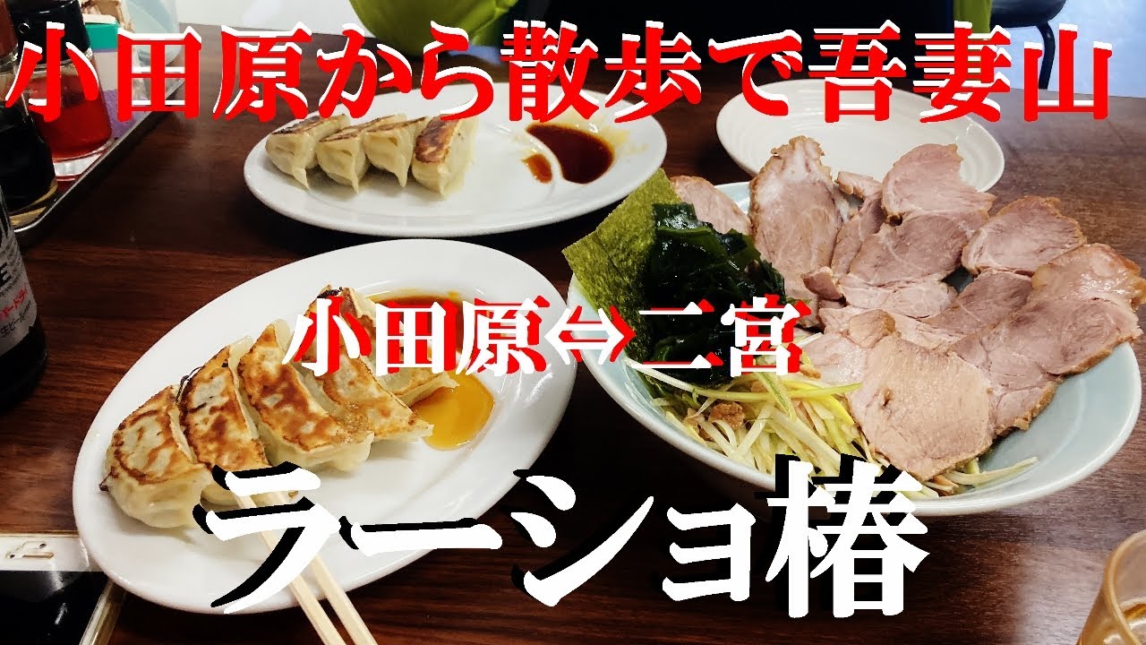 NEW おやじの休日★小田原から二宮まで歩いて吾妻山登ったら菜の花沢山咲いていた【ラーメンショップ椿】　【今金】
