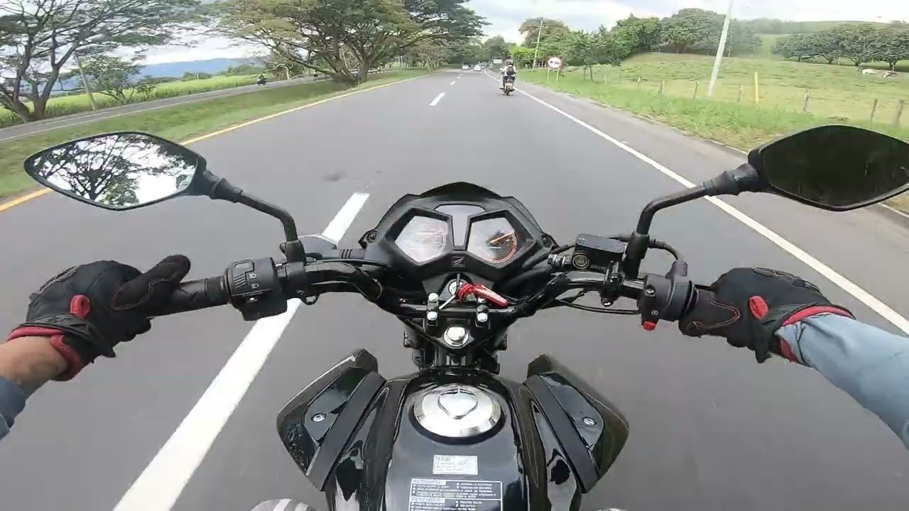 CB 125F   PRUEBA DE RUTA   VELOCIDAD