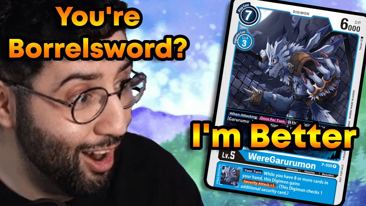 Игрок Yu-Gi-Oh! пытается угадать, насколько хороши карты дигимонов, вместе с @Farfa