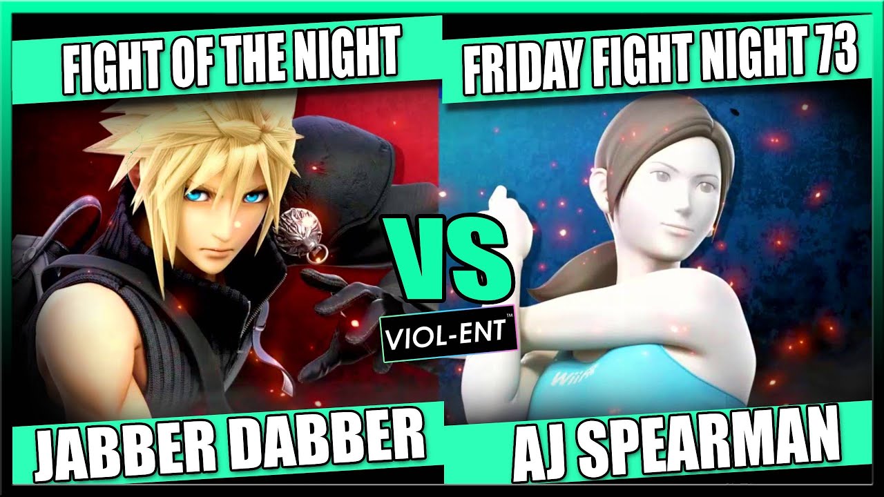 REVERSE 3 STOCK???😳 | VIOL-ENT FIGHT OF THE NIGHT: Jabber Dabber vs AJ Spearman | #Ssbu #Tournament