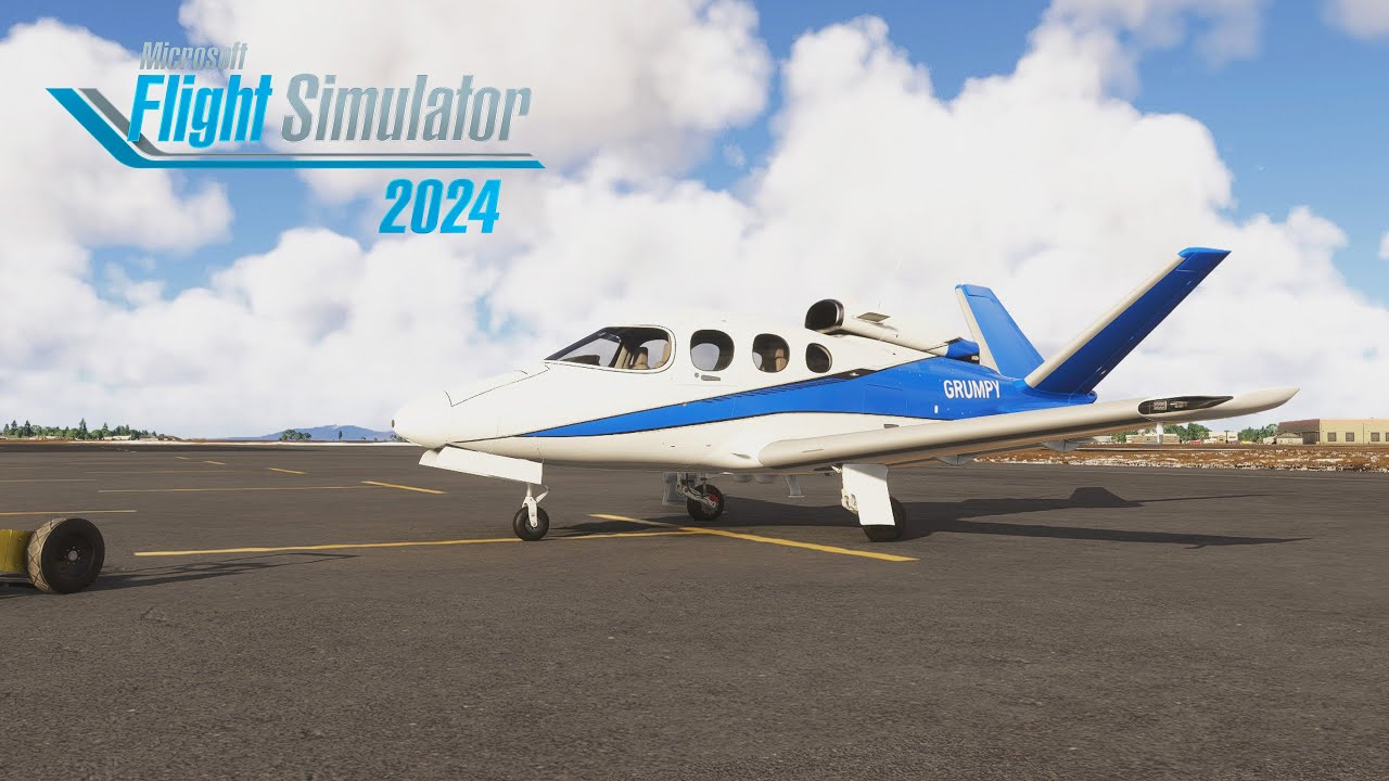 Quick flight around Ogden in the Vision Jet - Doesn't go as planned! MSFS24