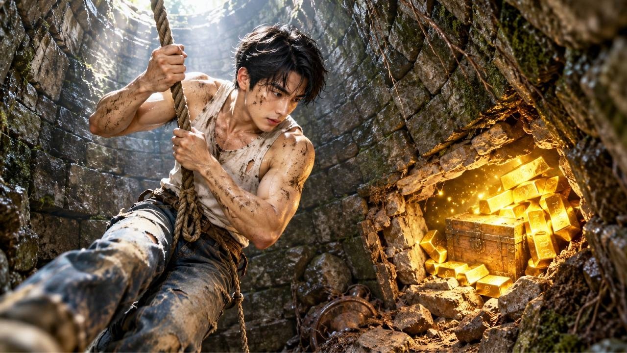 Kicked Out by Family,Unloved son Inherited only a Dry Well&mdash;Gold Bars Hidden in it Made him rich!