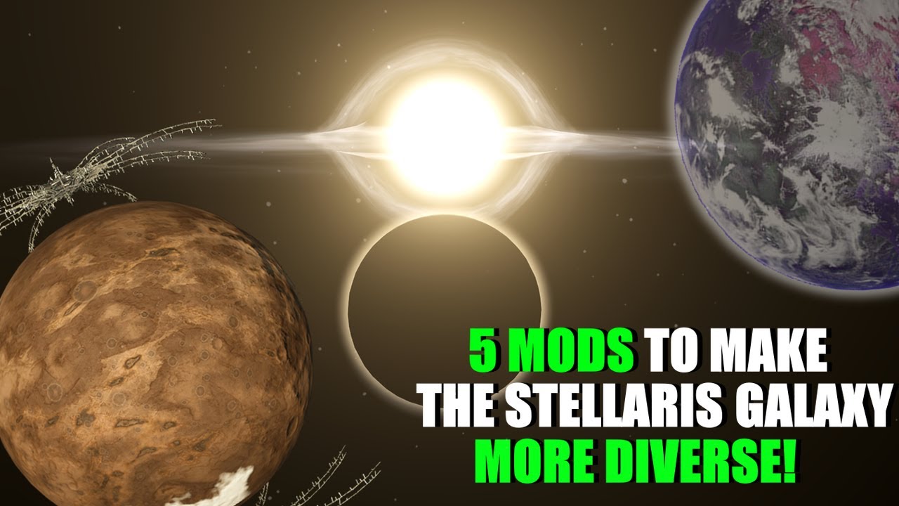 5 Mods To Make The Stellaris Galaxy More Diverse! #stellaris