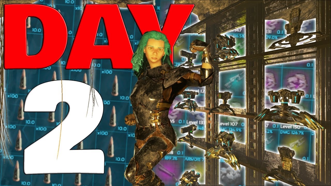 How My 20,000 Hour Tribe Dominates Events And PvP On Day 2 - ARK Survival Evolved