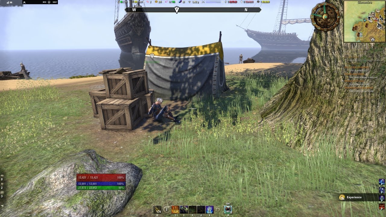 ESO Series // Glenumbra Side Quests // Wayward Scouts